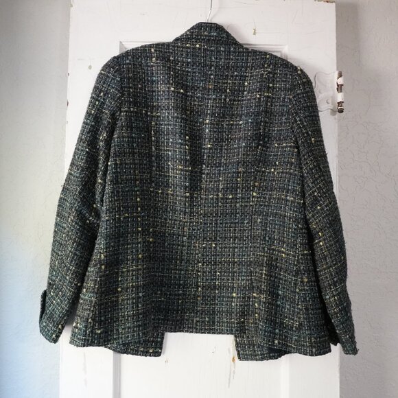 Coldwater Creek Tweed Blazer - Picture 2 of 12